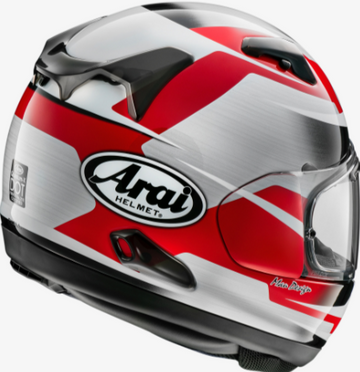 Arai Quantum-X Steel Red